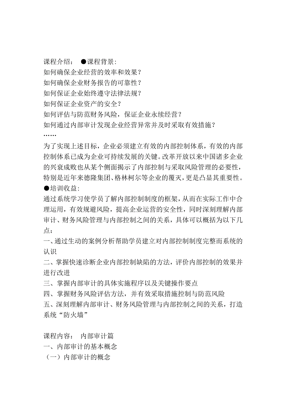 企业审计及控制与财务风险管理59393.doc_第2页