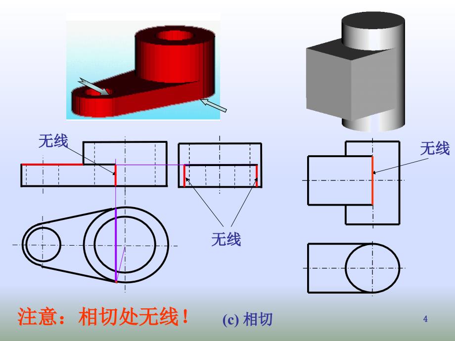 画法几何13-16周组合体ppt课件_第4页