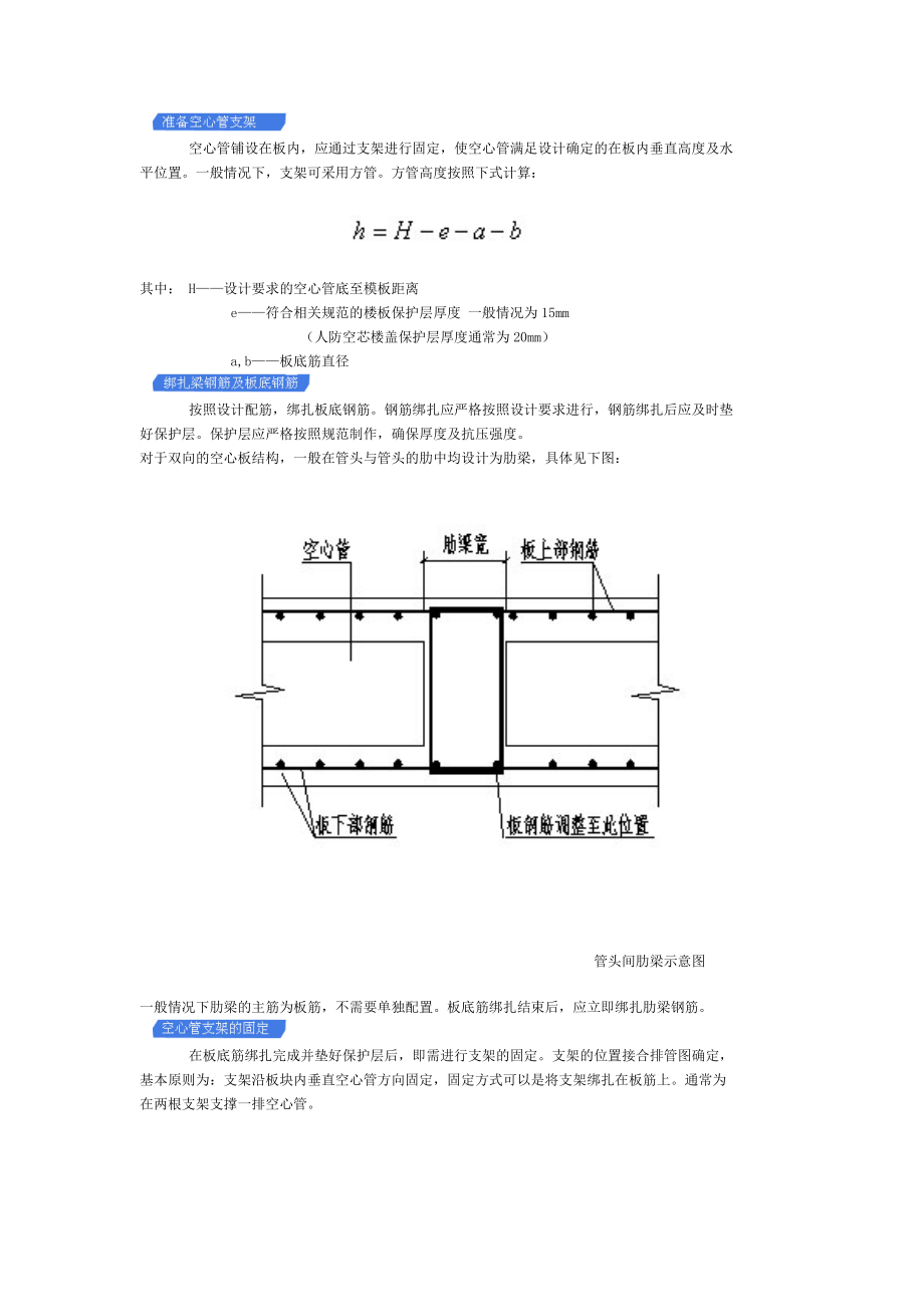 现浇混凝土空心楼盖施工流程_第4页