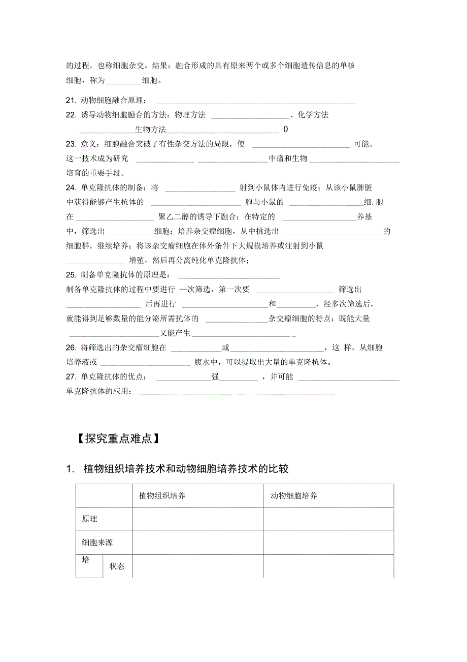 细胞工程复习导学案_第3页