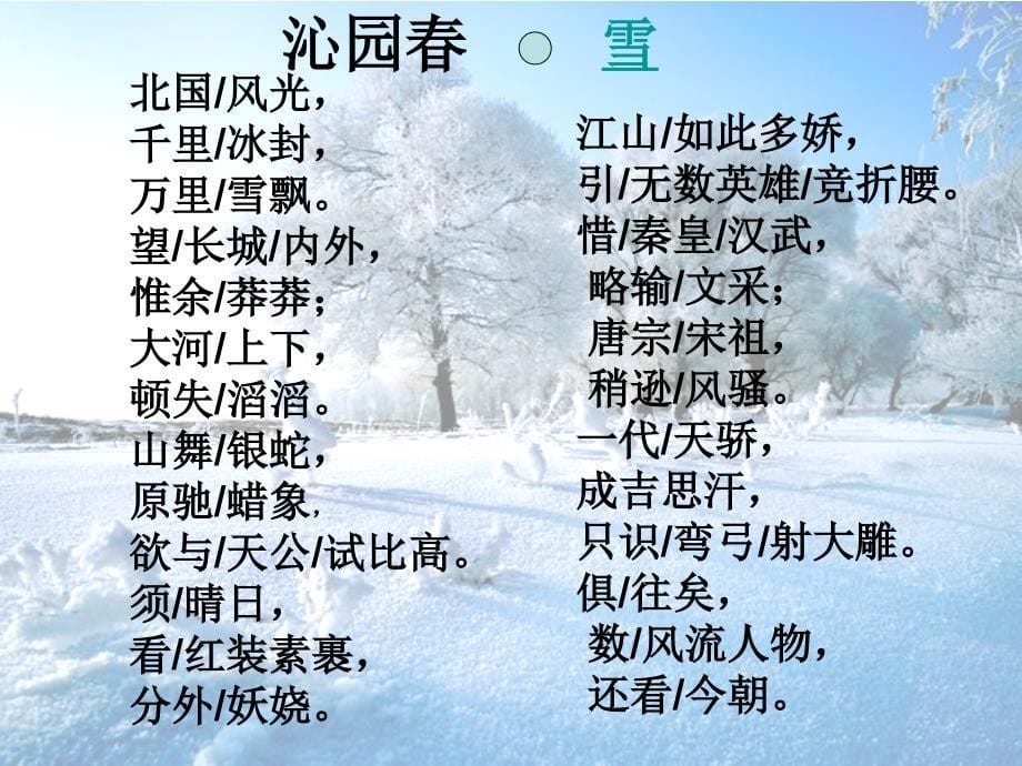 《沁园春&#183;长沙》PPT课件.ppt_第5页