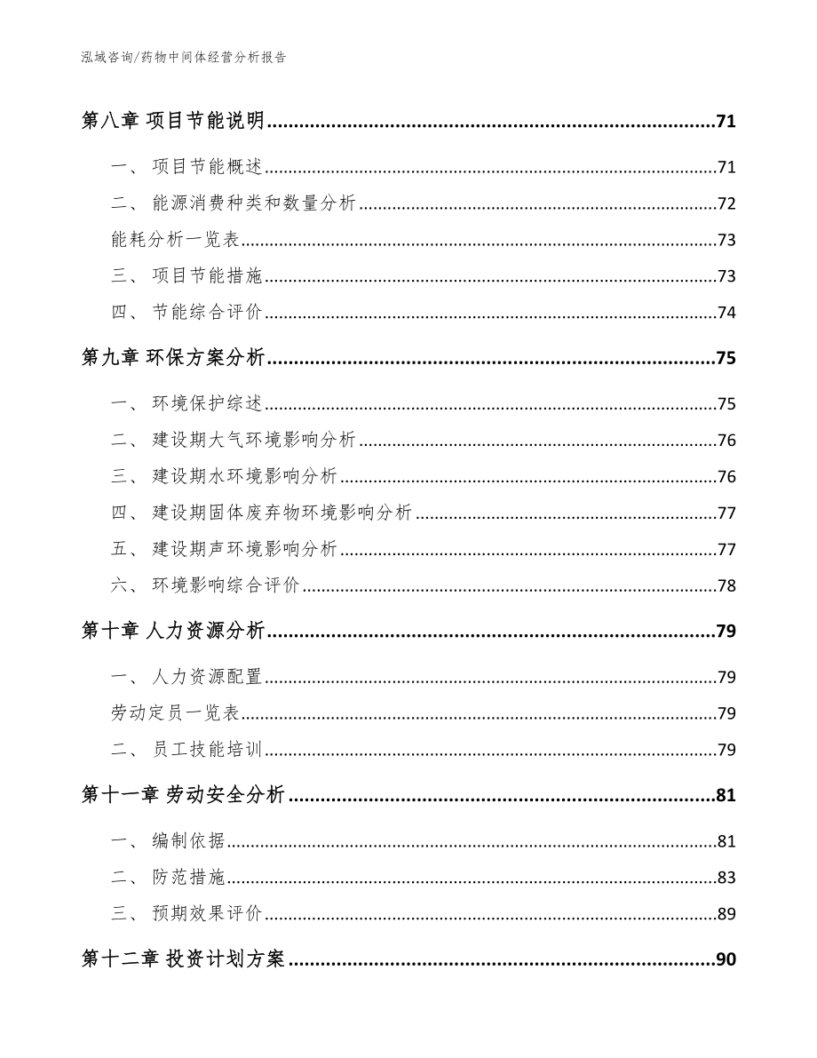 药物中间体经营分析报告模板范文_第3页