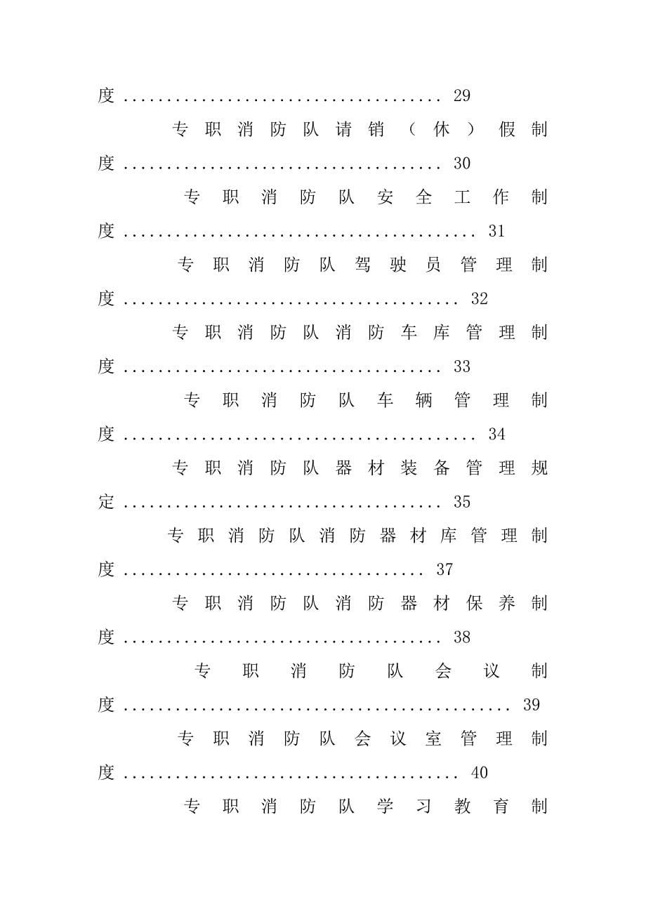 专职消防队消防器材装备管理制度_第5页