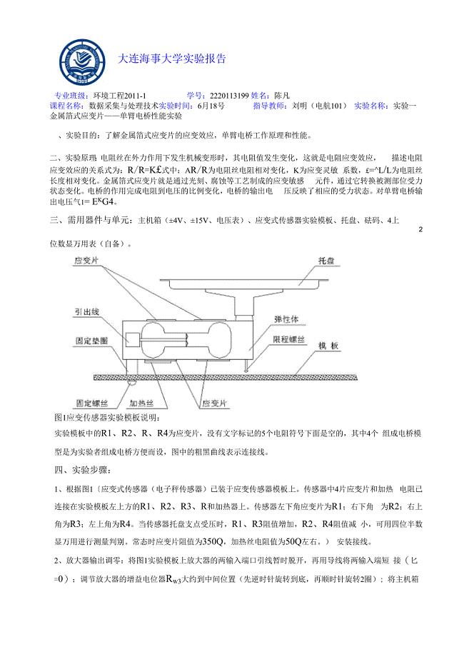 数据采集与处理实验报告