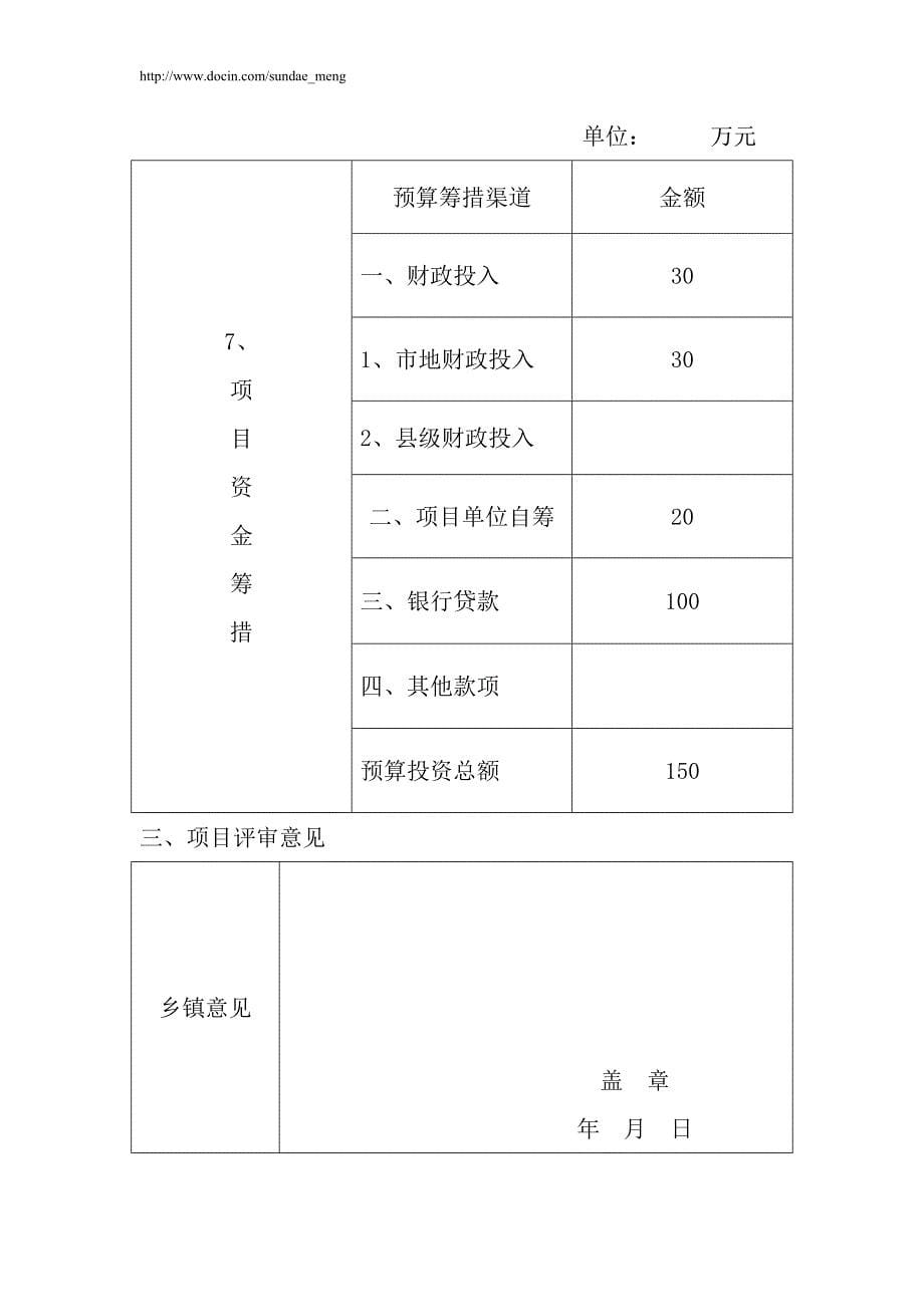 【养殖场】建设项目申请书范本（WORD档）_第5页