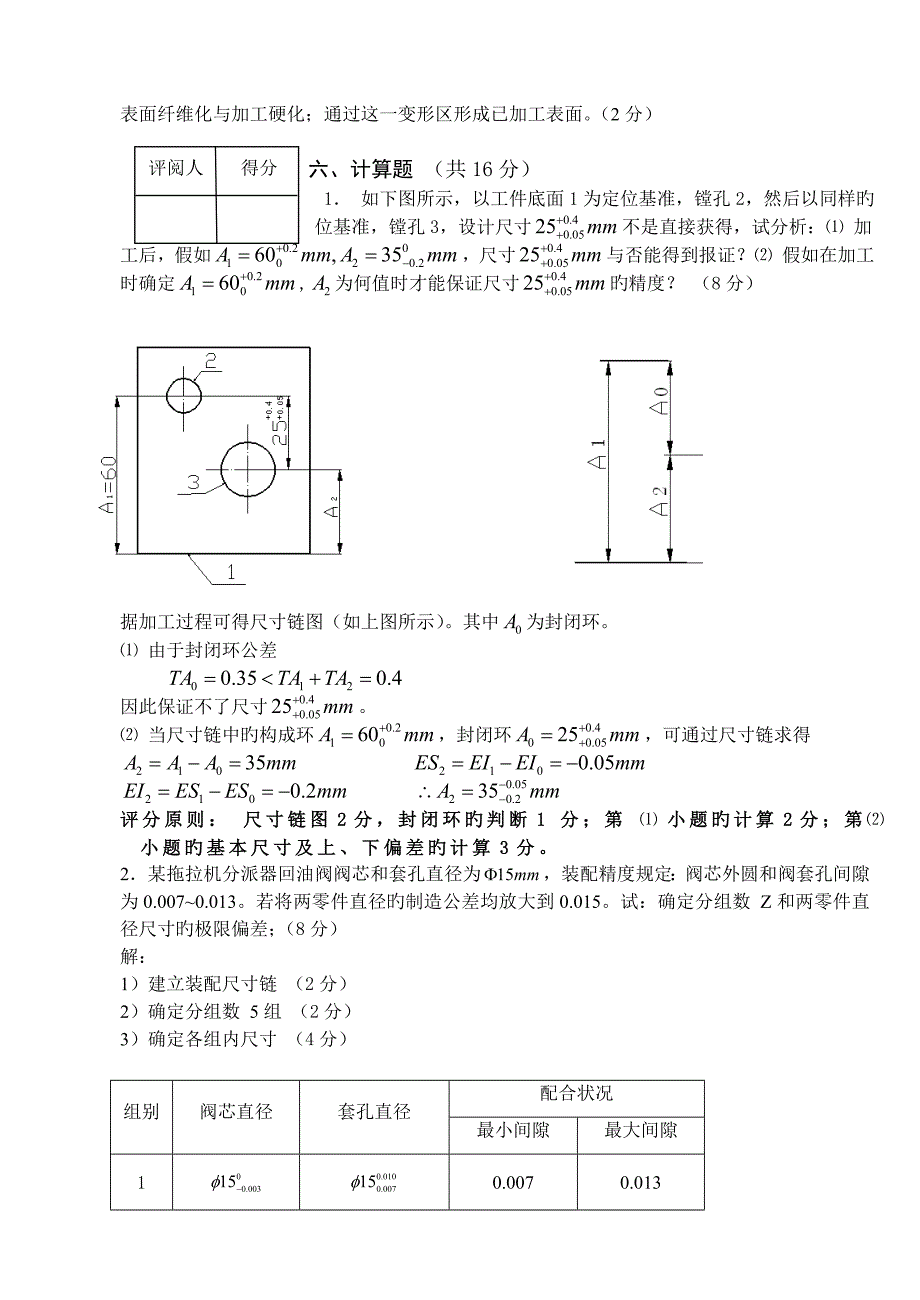 机械制造技术BB卷标准答案_第4页