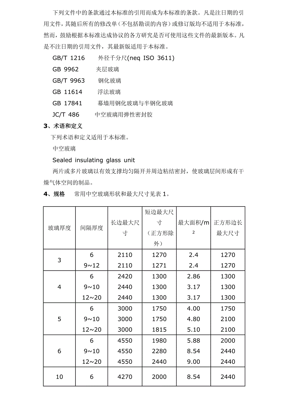 中空玻璃质量标准_第2页