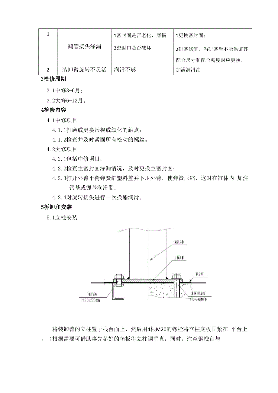 鹤管检修规程_第2页