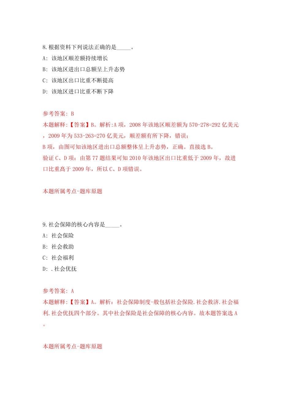 江苏南通市通州湾示范区事业单位公开招聘8人模拟试卷【附答案解析】[1]_第5页