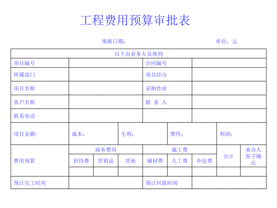 公司管理-项目资金预算审批流程_第3页