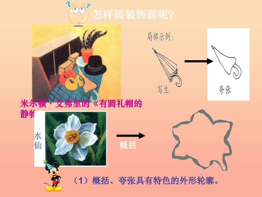 四年级美术下册第8课变写生画为装饰画课件3岭南版_第4页