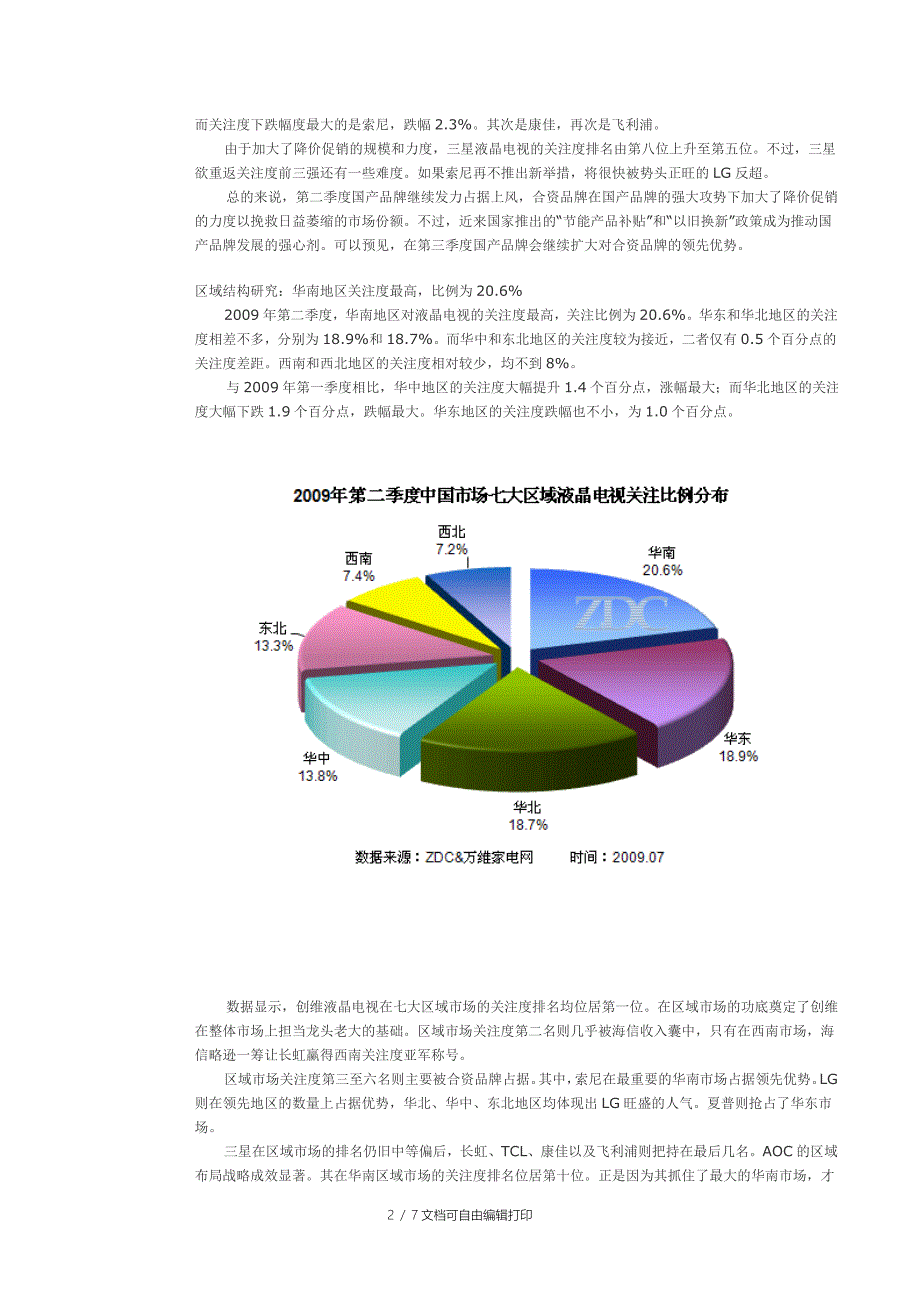 液晶电视品牌市场研究报告_第2页