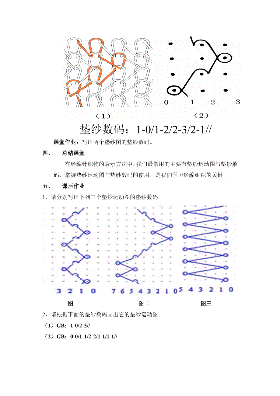 经编组织结构的表示方法教案_第4页