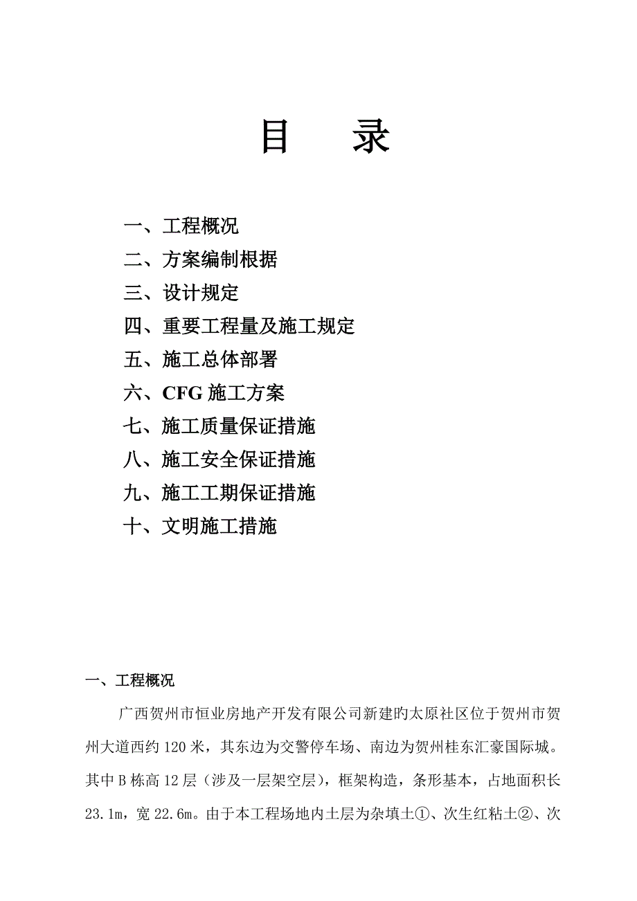 CFG水泥粉煤灰碎石桩综合施工专题方案长螺旋_第2页