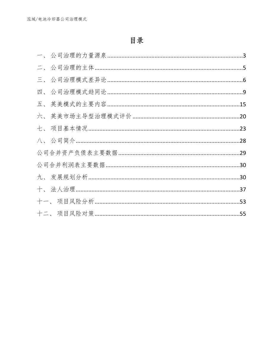 电池冷却器公司治理模式_范文_第2页