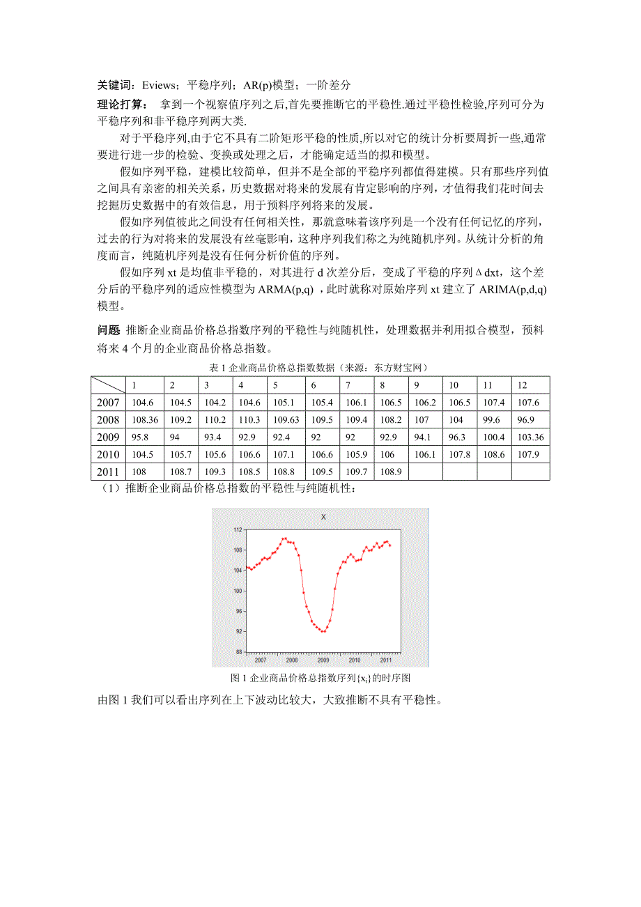 计量经济学时间序列分析论文_第2页