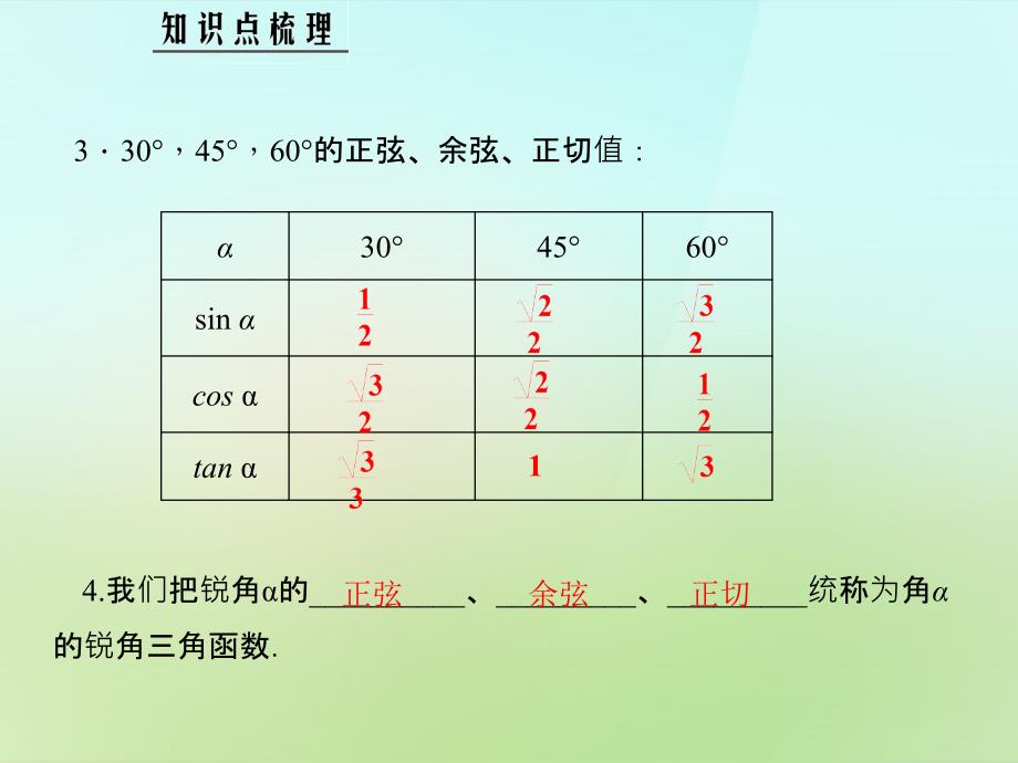 2022-2023学年九年级数学上册4.2正切习题课件新版湘教版_第3页