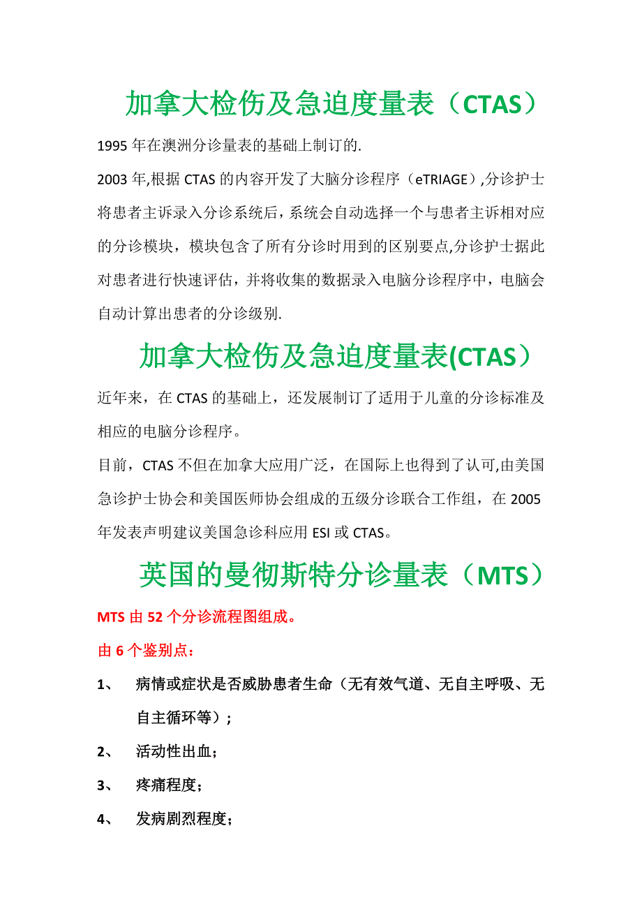 急诊分诊标准临床检查质量控制_第3页