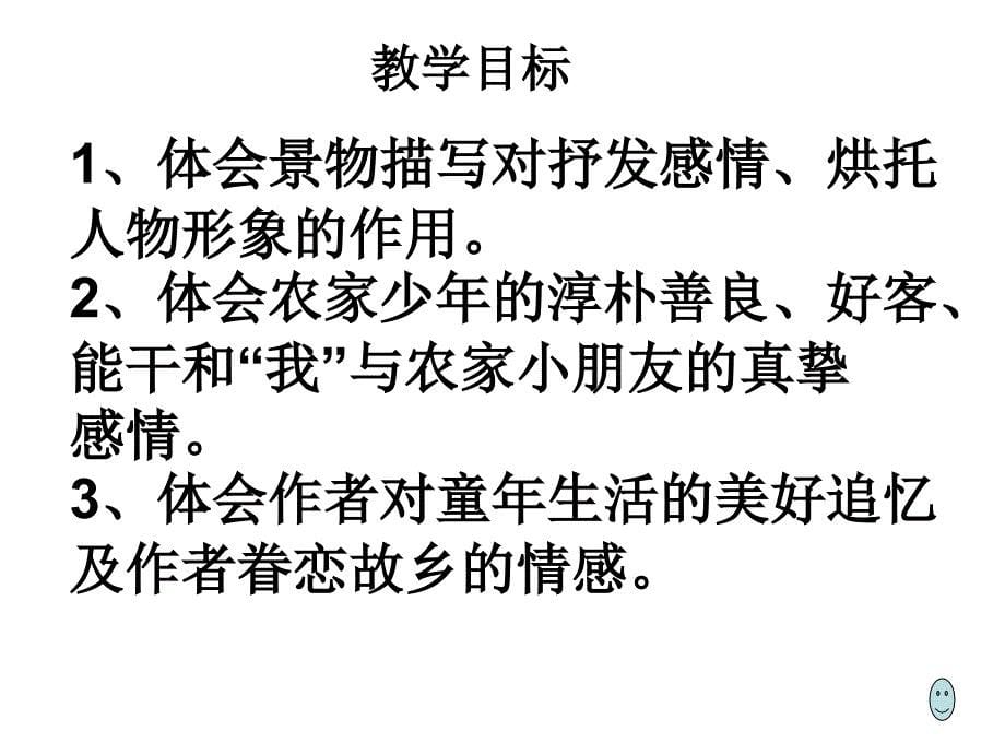 人教版七年级语文下册四单元阅读16社戏研讨课件14_第5页