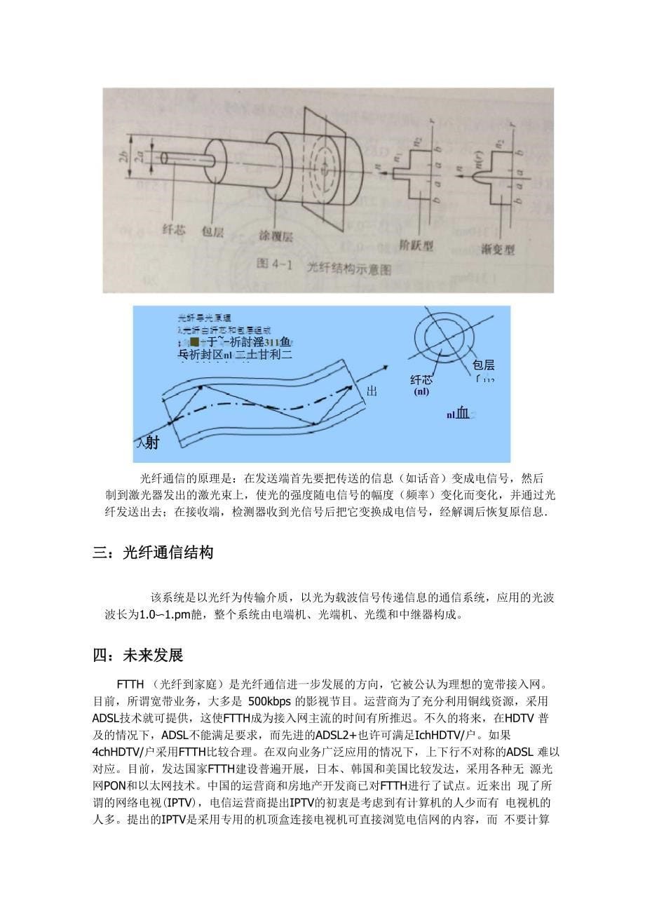 光纤通信的端口和优缺点_第5页