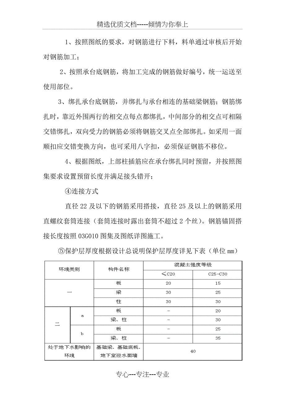 承台地梁施工工艺流程_第5页