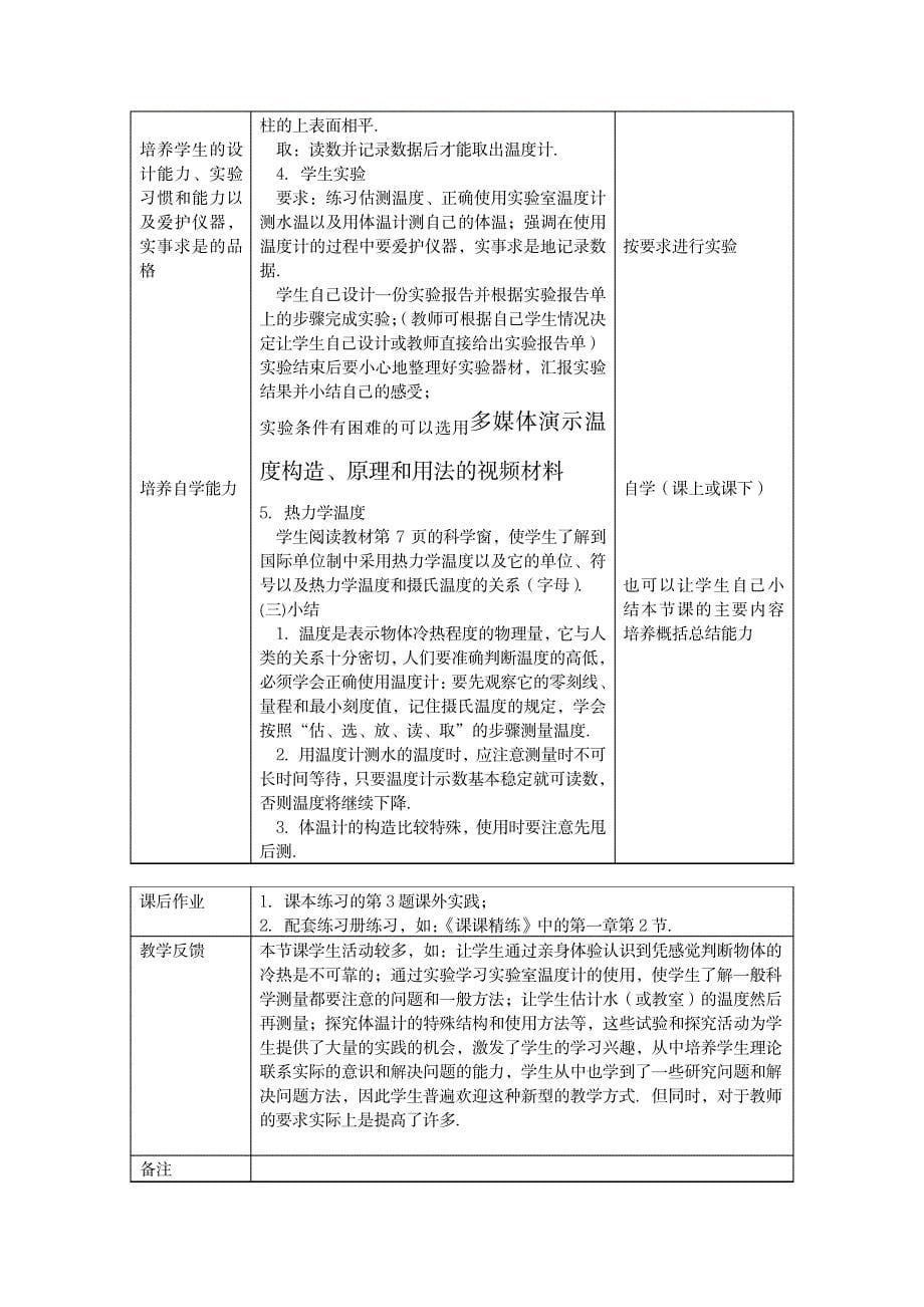 2023年北师大版温度的测量精品讲义_第5页