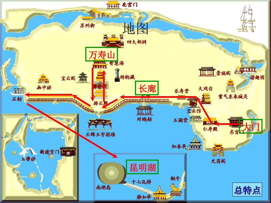 四年级语文上册第五组18颐和园第二课时课件_第2页