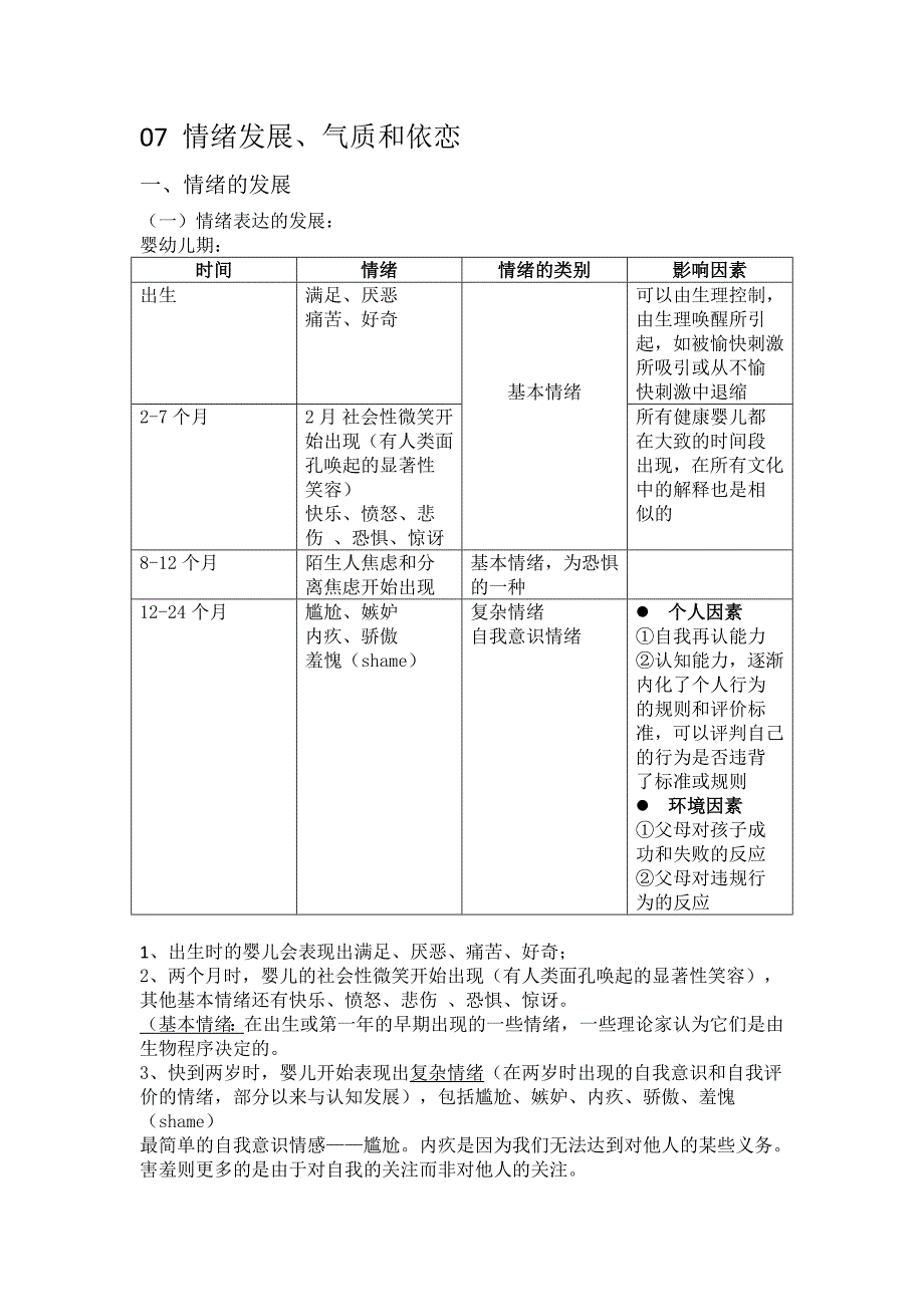 07 情绪发展、气质和依恋_第1页