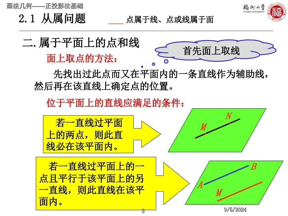 投影定理及投影作图方法课件_第5页