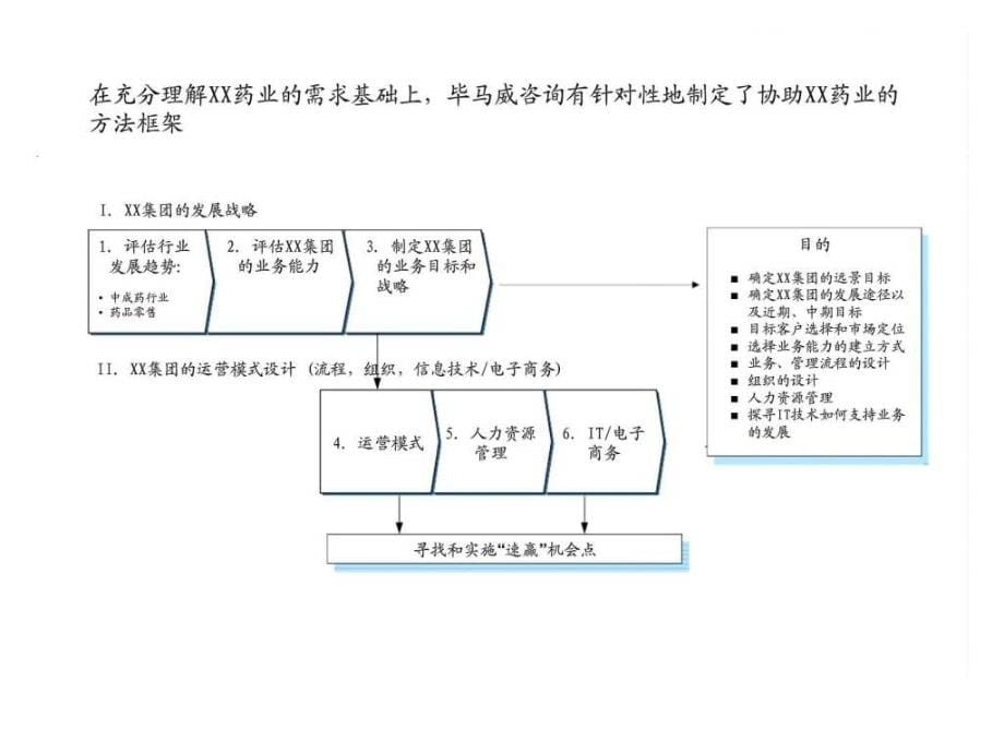 XX药业营销分析及策略丶组织丶运作管理方案设计_第5页