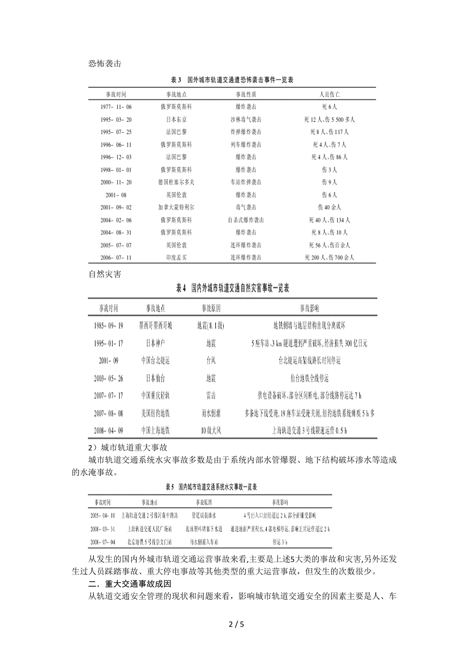 城市轨道交通事故分析_第2页