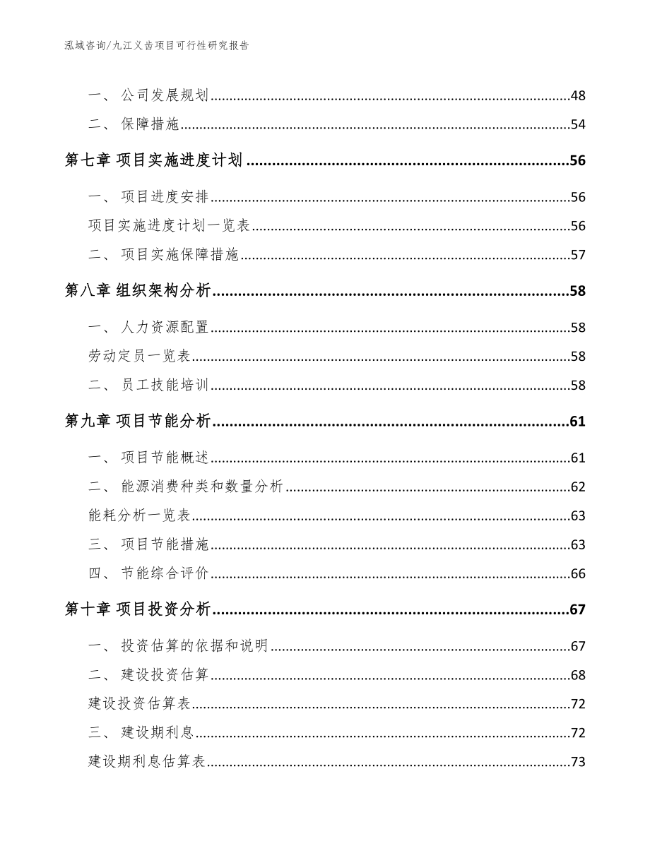 九江义齿项目可行性研究报告范文_第4页