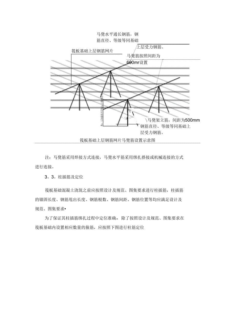 筏板基础基础施工工艺_第5页