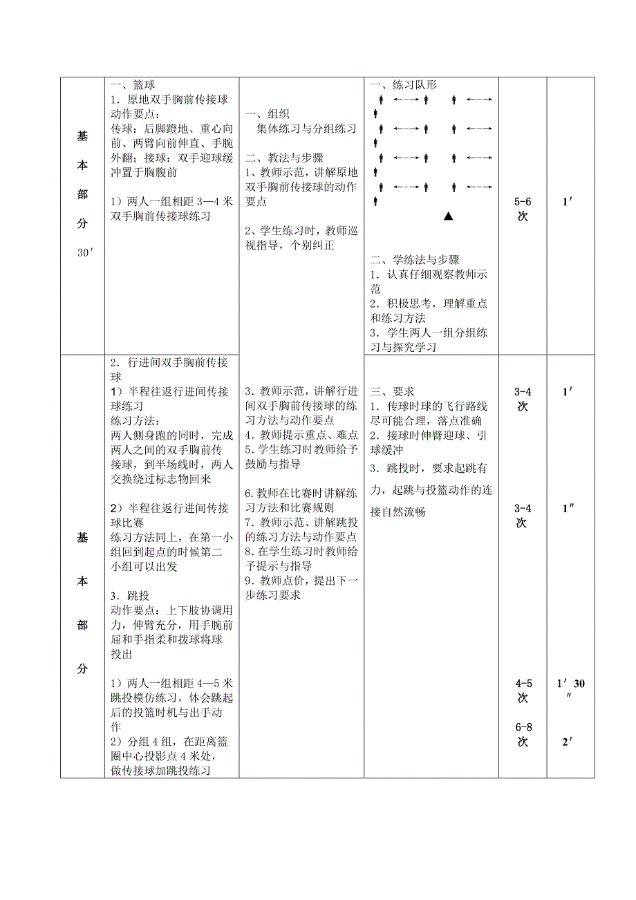 篮球传接球结合跳投练习.doc_第4页