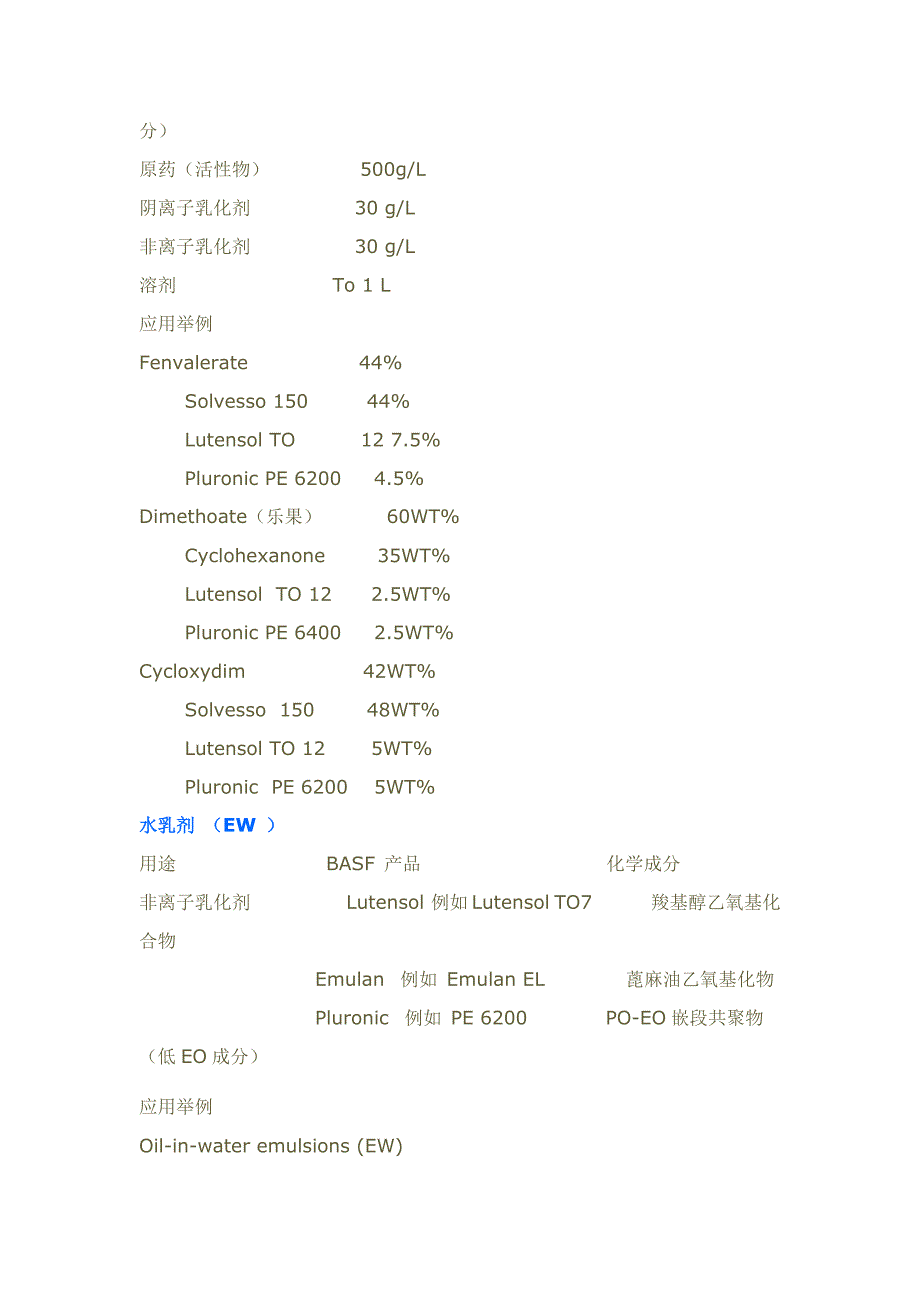 巴斯夫BASF农药助剂性能介绍与应用_第4页