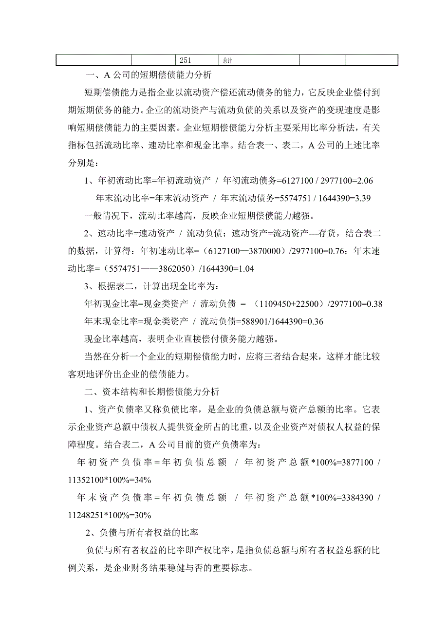 利润表、资产负债表财务分析实例（正文）_第3页