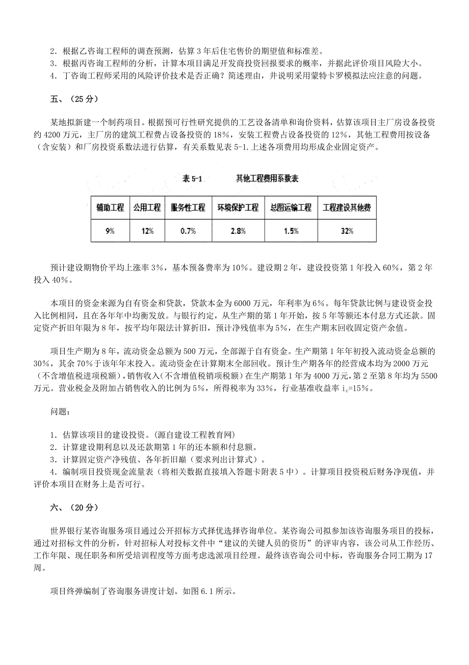 2023年咨询工程师考试现代咨询方法与实务真题_第4页