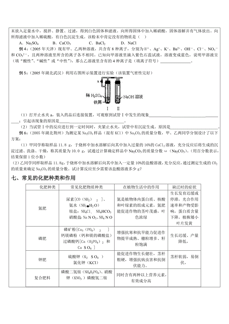 盐和化肥教案_第4页