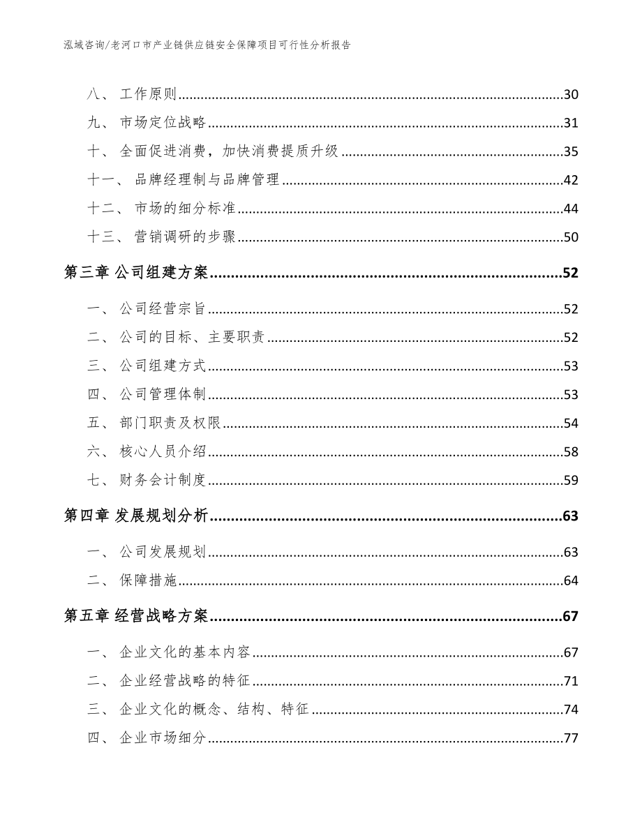 老河口市产业链供应链安全保障项目可行性分析报告模板范文_第3页