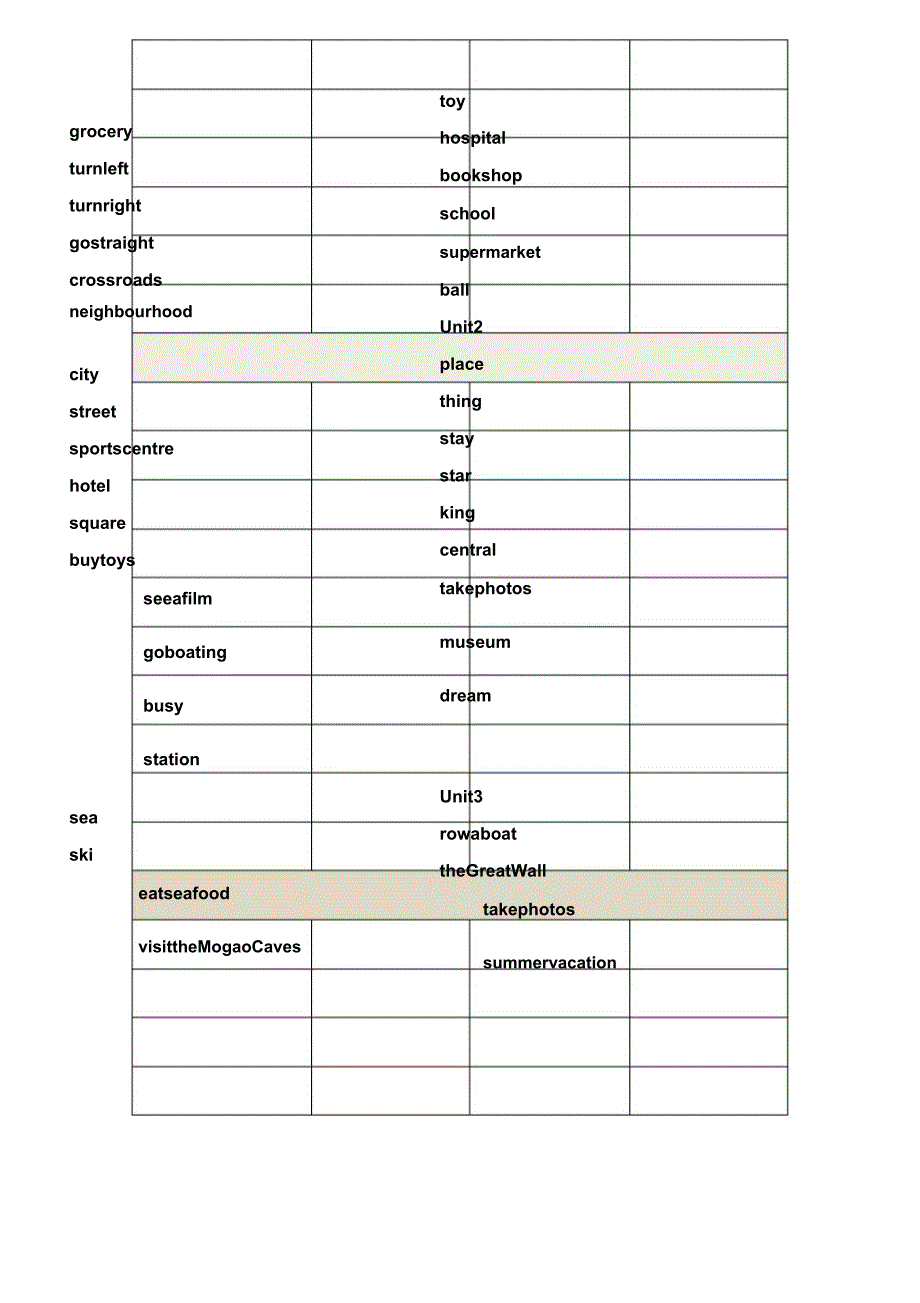 人教版一年级起点四年级下册英语单词汇总.docx_第5页