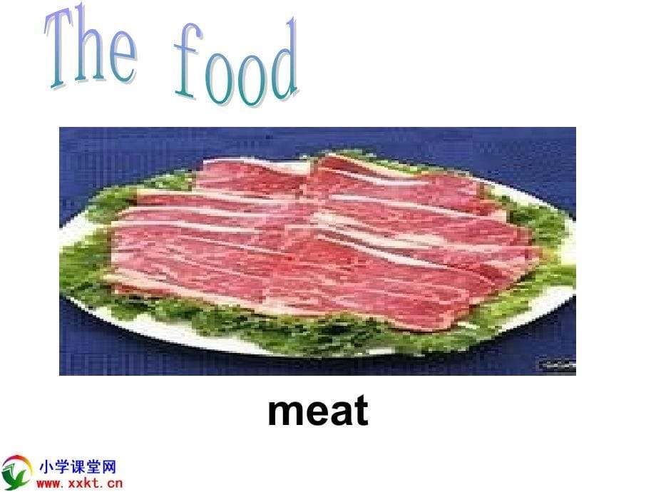 外研社版小学三年级英语下册Do you like meat课件_第5页