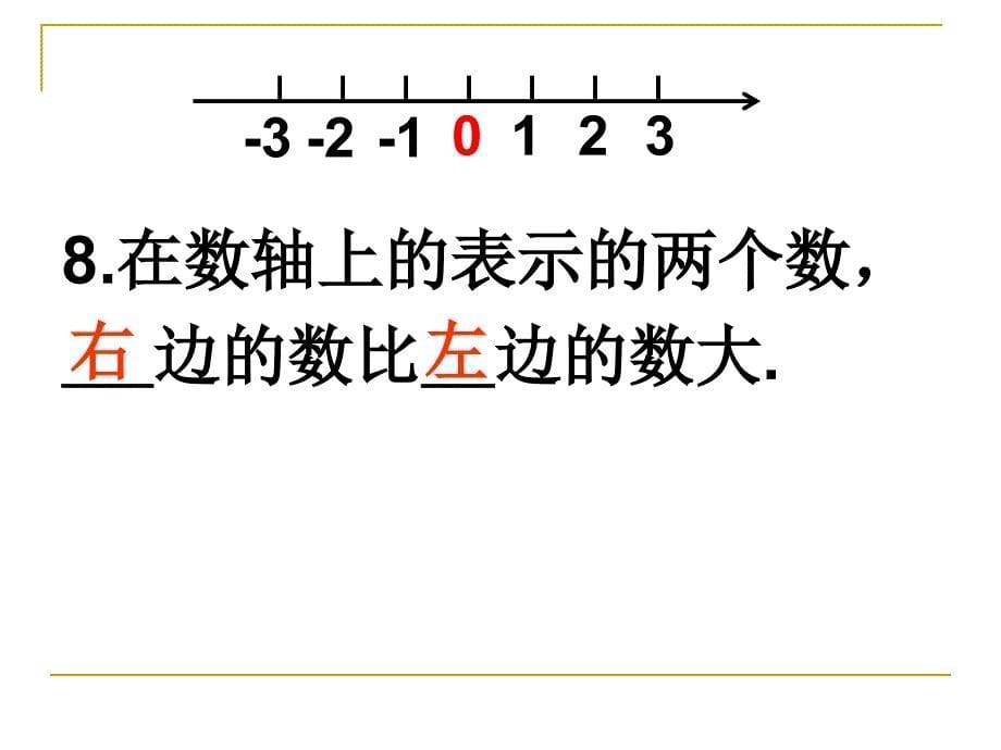 11-12数轴、相反数、绝对值复习课_第5页