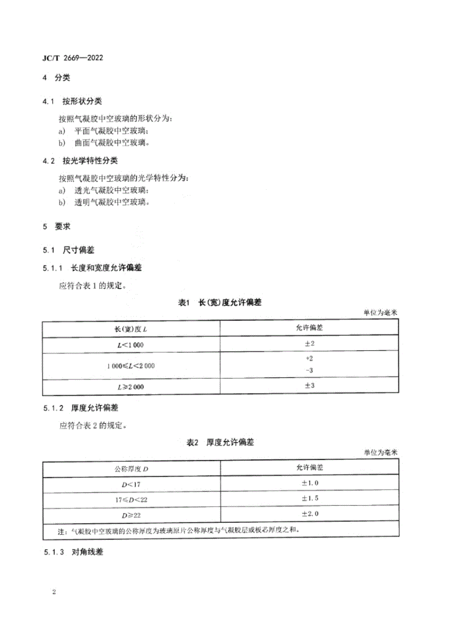 JC_T 2669-2022 气凝胶中空玻璃.docx_第2页