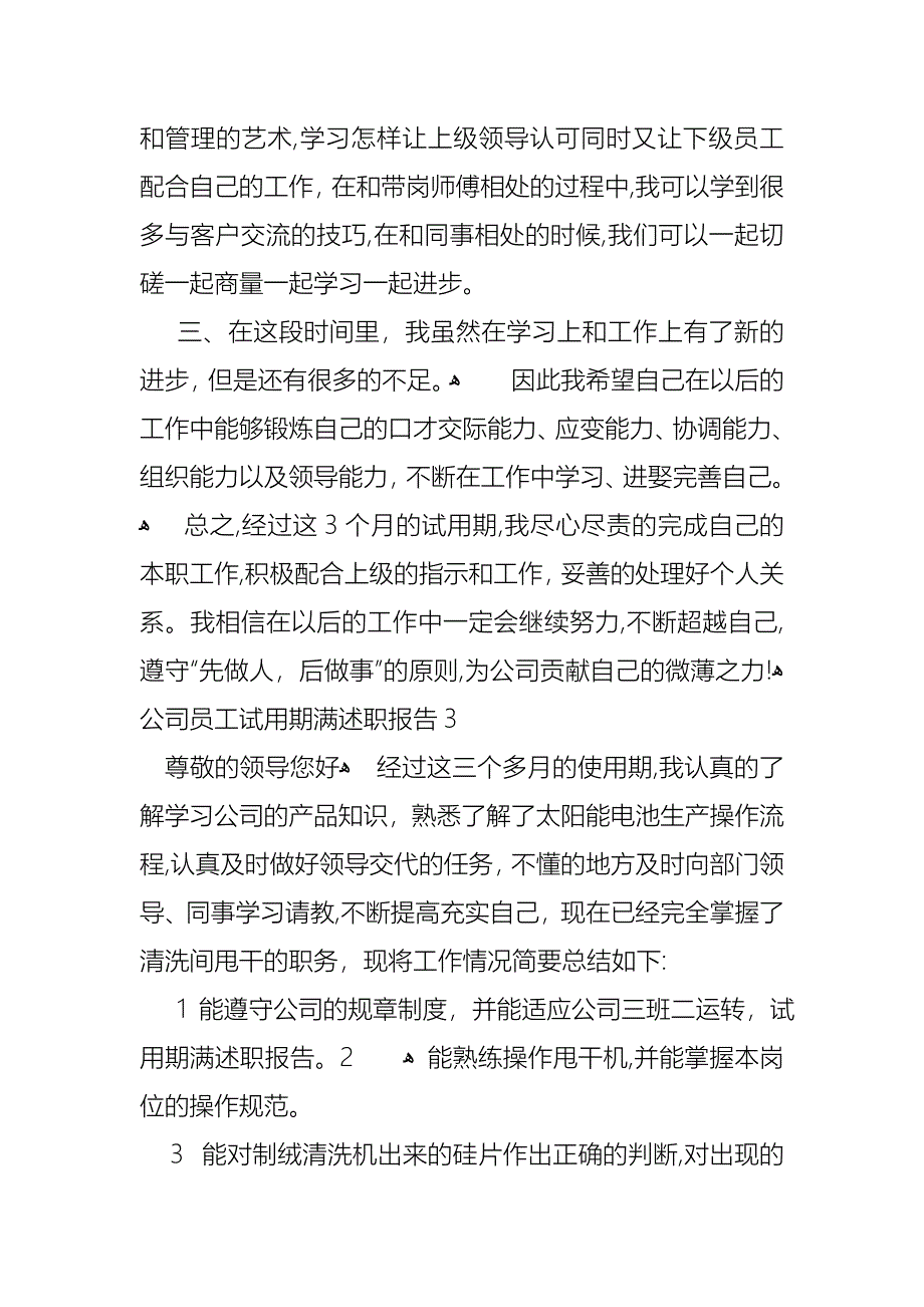 公司员工试用期满述职报告_第4页