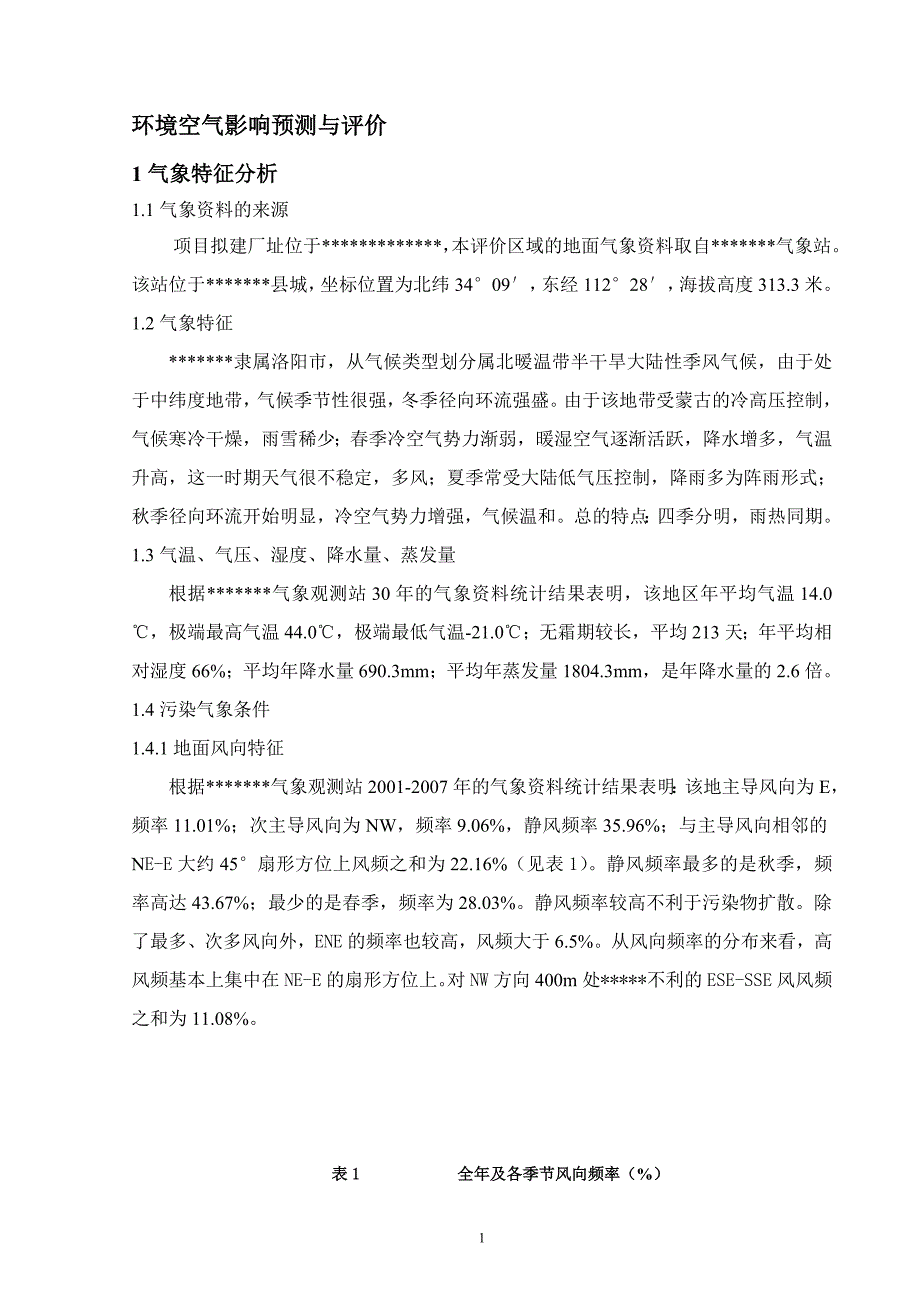 新型页岩墙体材料生产（6500万块）环境空气影响专项分析报告_第2页