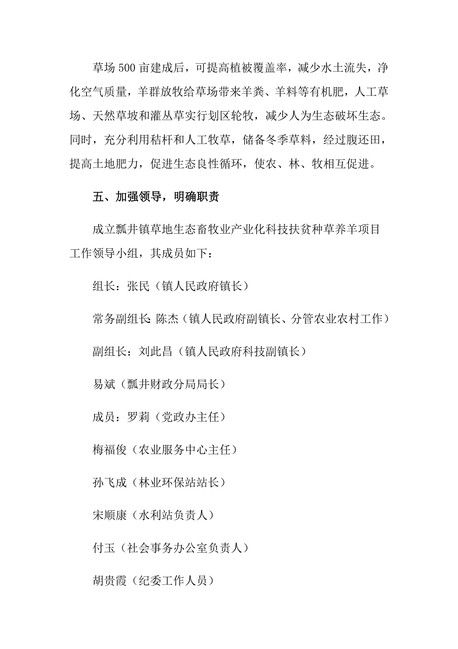 实用的项目实施方案模板集合5篇_第3页