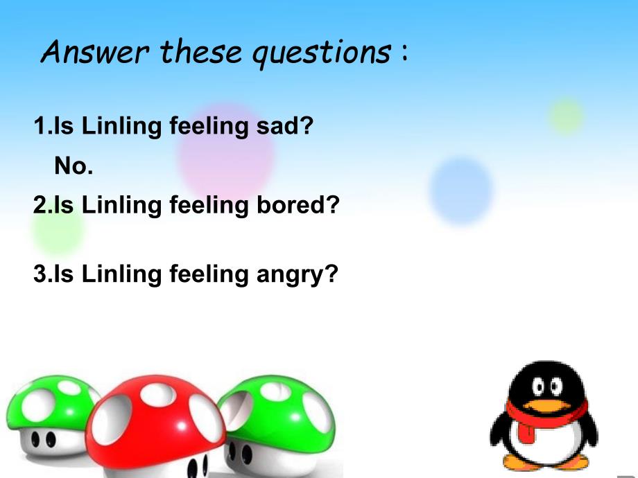 外研版小学英语五年级下册module9 unit1 Are you feeling sad 课件_第3页