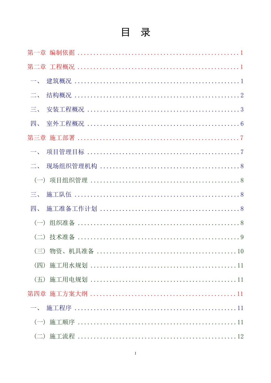 施工组织设计培训课件_第1页