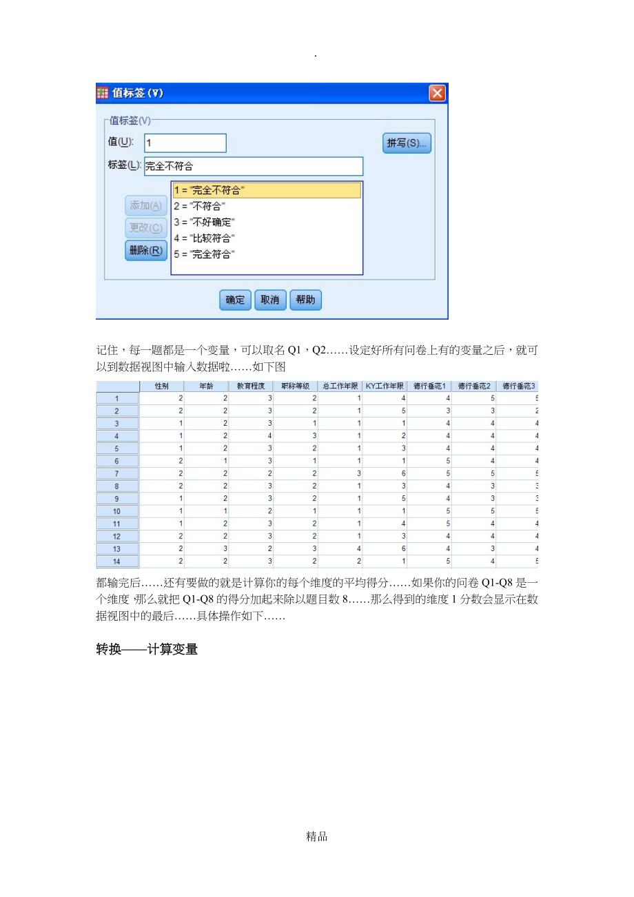 利用SPSS做数据分析_第2页