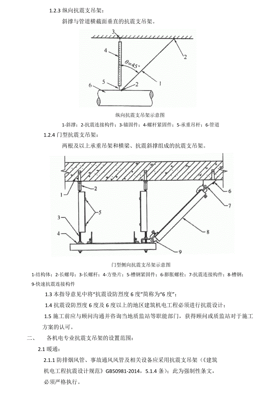 机电工程抗震支吊架设置的指导意见.doc_第2页